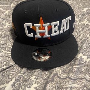 Houston Astros “cheaters “ Custom New Era. SnapBack